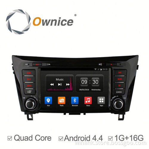 Ownice android 4.4 quad core DVD GPS player for NISSAN X-TRIAL 2014 support TPMS